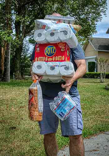 toilet paper hoarder